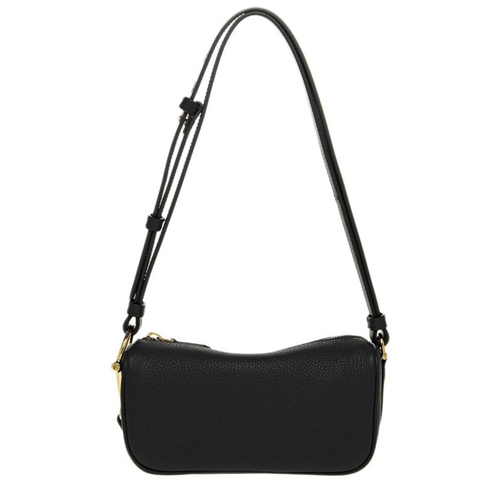 Gucci Half Horsebit Leather Mini Bag, Black